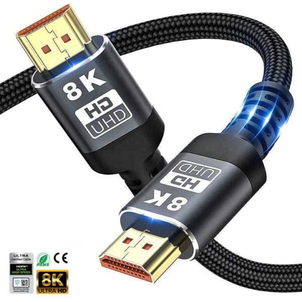 8k 60hz 2.1 3d Hdmi Cable