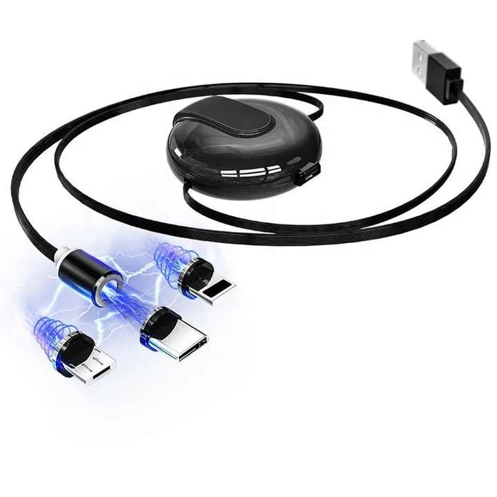 Retractable 3 In 1 Magnetic