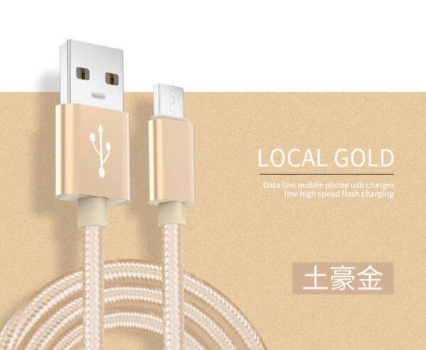 2A Data Charging Electric Wire Micro 5pin Usb Cable