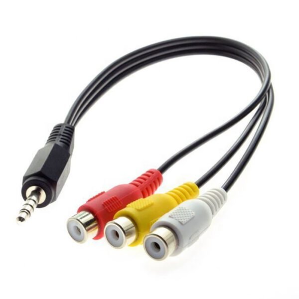 3.5mm to 3 Rca Cables