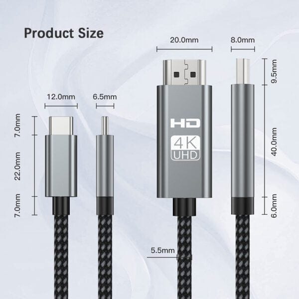 Type-C to HDMI