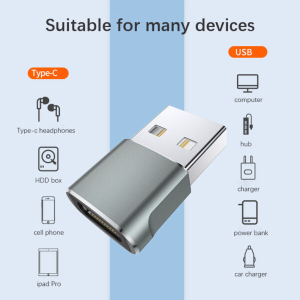 USB A to USB C Adapter