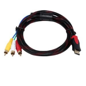 HDMI to RCA Cables Red Yellow and White Cable to HDMI Cable