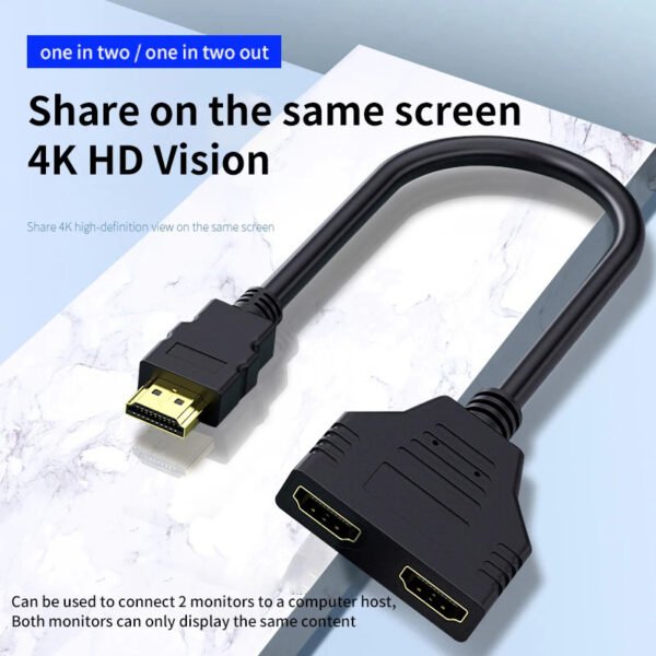 HDMI to Dual HDMI Adapter