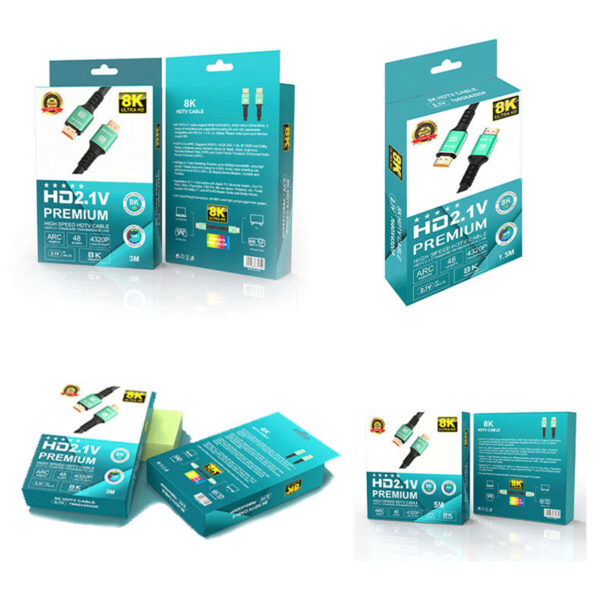 HDMI 2.1 Cable 3D 8k Hdtv Video Cable – Bild 5