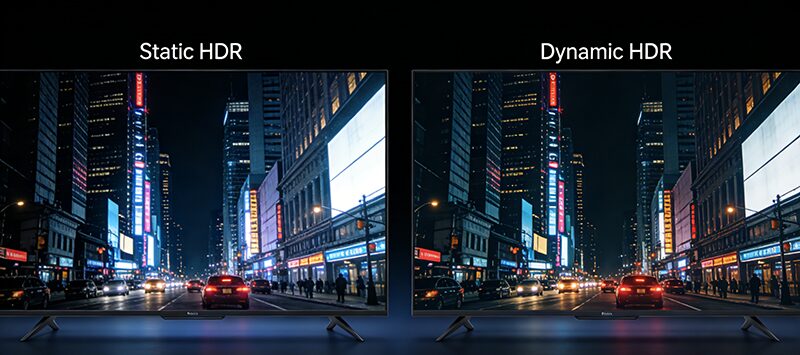 Dynamic HDR vs Static HDR picture quality comparison