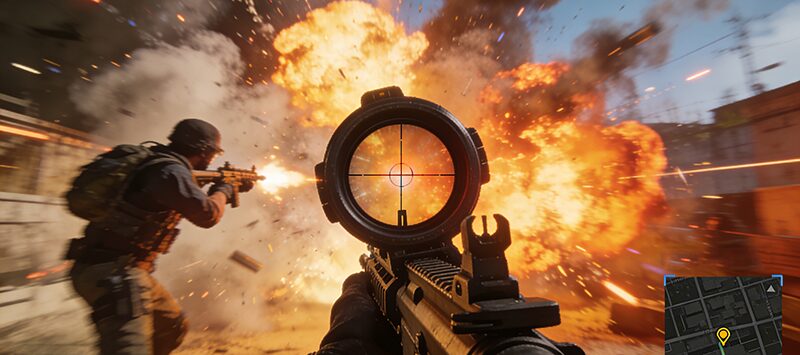 HDMI 2.1 VRR gaming feature illustration