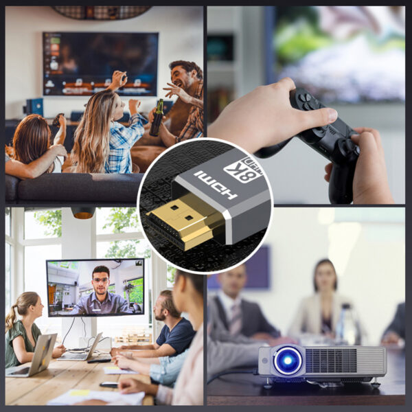 4K 120Hz HDMI cable 48Gbps High Speed Braided - Image 5