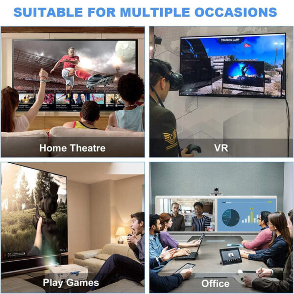 USB‑C to DisplayPort 1.4 Cable 8K@60Hz Bi‑Directional - Image 4