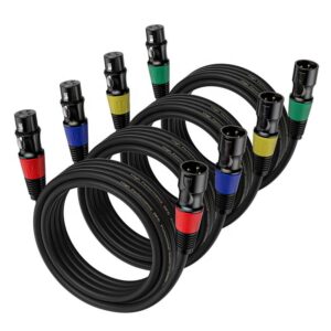 3‑Pin XLR Male to Female Microphone Cable