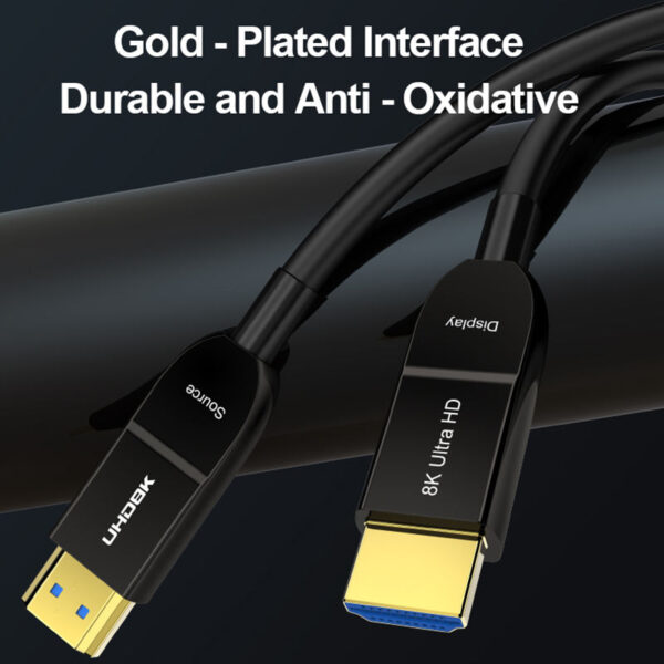 8K HDMI 2.1 Fiber Optic Cable 48Gbps - Image 3